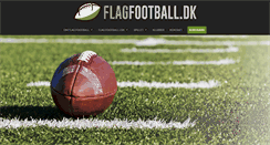 Desktop Screenshot of flagfootball.dk