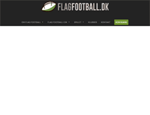 Tablet Screenshot of flagfootball.dk
